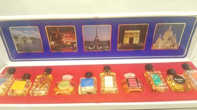 絕版品880含運~法國高級香水~小香10支~法國製