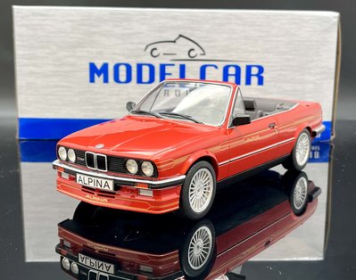 【MASH-2館】現貨特價 MCG 1/18 BMW E30 Alpina C2 2.7 1986 紅