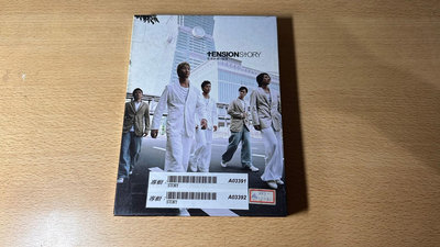 欣紘二手CD  宣傳片  光碟正面有印"非賣品"    附防盜拷CD卡 TENSION 天炫男孩 STORY 首張新歌+精選  2CD!