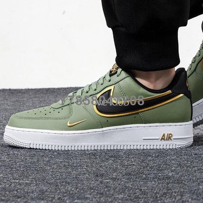 【正品】Nike Air Force 1 Low 橄欖綠空軍低幫休閒百搭板鞋DA8481-300 男女鞋
