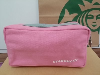 星巴克 Starbucks 粉彩萬用包 粉紅色