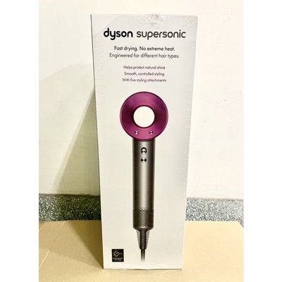 全新 dyson supersonic吹風機HD08桃紅