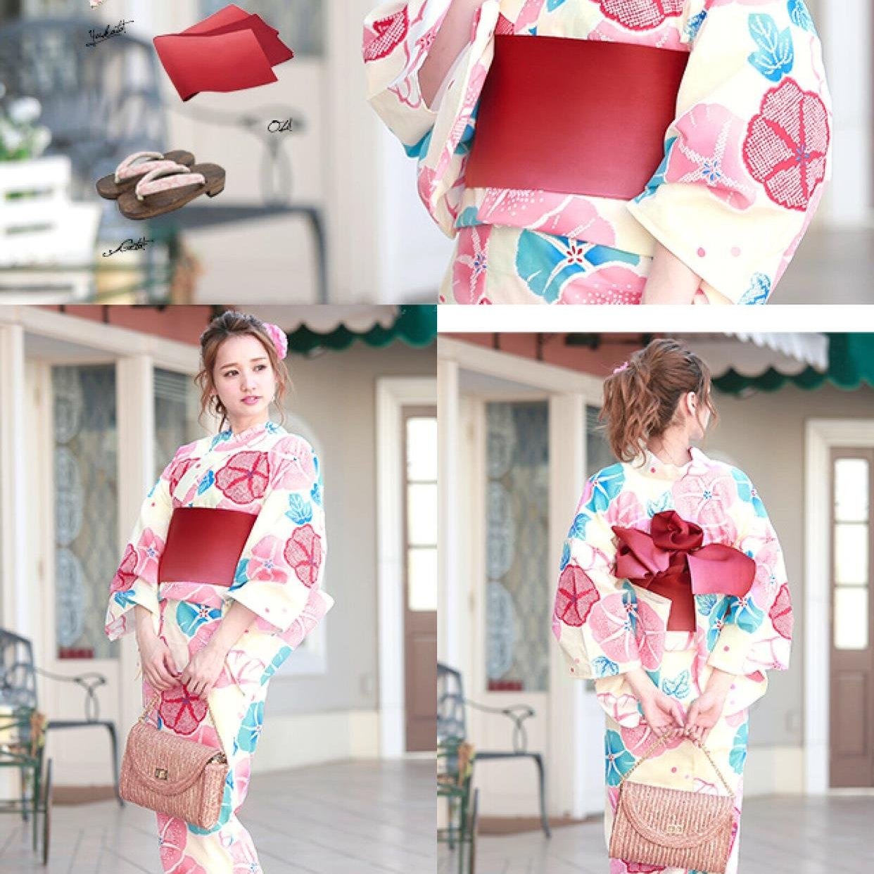 新品日本傳統和服浴衣女特價瑕疵款純棉面料日式寫真拍照和服滿額免運| Yahoo奇摩拍賣