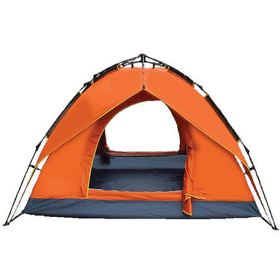 廠家直銷彈簧旅游帳篷 戶外 自動雙層3-4人戶外野營帳篷