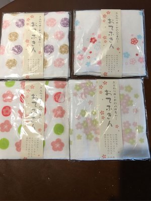 日本製~紗布小方巾（28x28）