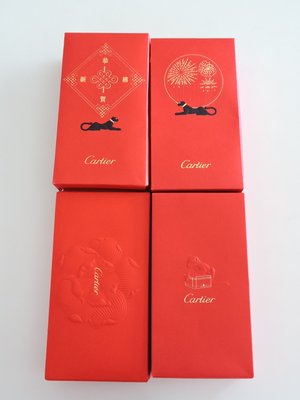 全新 卡地亞 Cartier 燙金 立體 紅包袋 禮金袋 名牌紅包 精品紅包