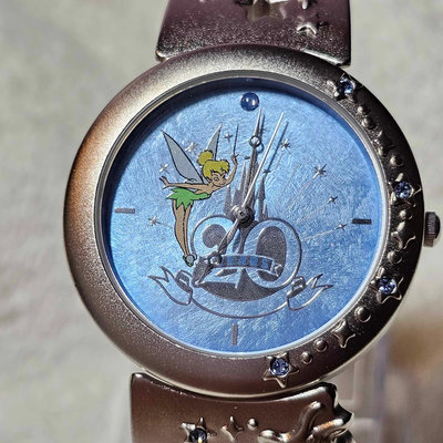 【一元起標】【精品廉售/手錶】東京Disney迪士尼成立20週年限量紀念 石英錶/酷炫錶帶好看*高價靓款*防水*很新美品