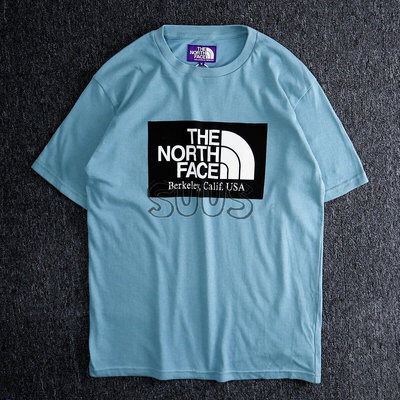 熱款直購#THE NORTH FACE北面紫標H/S Logo COOLMAX休閒短袖T恤 代購
