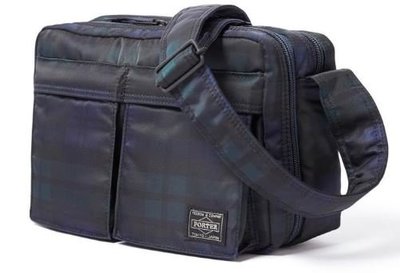 Head Porter Highland Shoulder Bag HP-4724 綠格 綠窗格 側背包