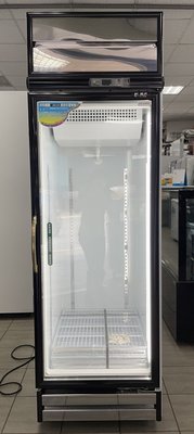 冠億冷凍家具行 台灣製瑞興600L 冷藏展示冰箱/玻璃冰箱/冷藏冰箱/時尚黑版本
