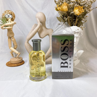 點點專營 HUGO BOSS博斯正裝商務淡香水EDT持久淡香100ml 男士香水 香氛 體香劑