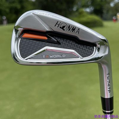 日本原裝HONMA紅馬高爾夫球桿鐵桿組男士TW747P輕鋼桿身鐵桿正品