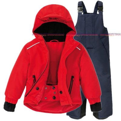 歐美專業兒童分體滑雪服男女童滑雪套裝寶寶沖鋒衣防水抗寒-30-zero潮流屋