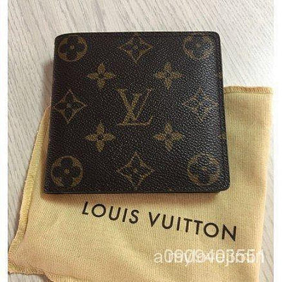 直購#LV M61675 經典印花Monogram實用短夾零錢包