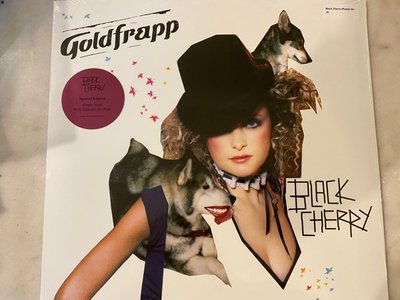 (全新未拆封)Goldfrapp 冰金樂團-Black Cherry 黑色櫻桃 限量紫膠 黑膠LP