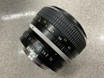 [保固一年][高雄明豐] Nikon Ai 55mm F1.2 定焦 大光圈 人像 手動鏡 便宜賣 [G0502]