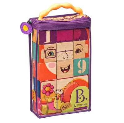 [子供の部屋] 美國B.toys 思樂拼 兒童 感統 玩具 積木