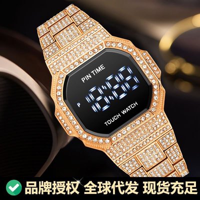 男士手錶 PINTIME/品時新款男款手錶數字顯示商務男錶廠家貨源支持