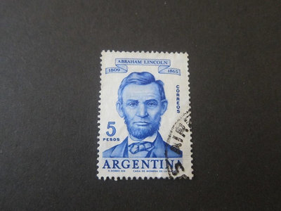 【雲品14】阿根廷Argentina 1960 Sc 712 set FU 庫號#B514 10513