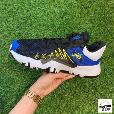 Adidas D.O.N. Issue 1 GCA 米切爾籃球鞋 EF9960 黑藍 男 3490爆款