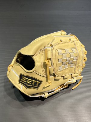 棒球世界ZETT SPECIAL ORDER 訂製款棒壘球手套特價源田款投手11.5吋奶油色