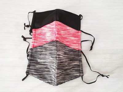 MIT台灣製立體3D 布口罩 水洗口罩 吸濕排汗三層防護 可重複使用 好清洗 (隨機出貨 不挑色 3個價格100)
