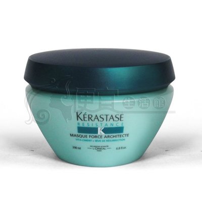 便宜生活館【深層護髮】卡詩 KERASTASE 煥髮重建髮膜(1-2級)200ml 脆弱/染燙專用 公司貨 (可超取)