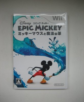 Wii 傳奇米奇 日版 EPIC MICKEY