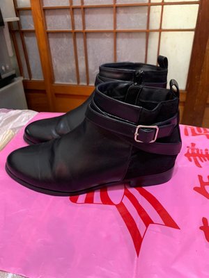 「 二手鞋 」 ORiental Traffic 皮革短靴 L號（黑）13