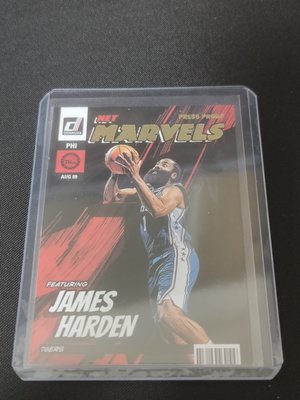 【NOVA】2021-22 NBA 球員卡 donruss MARVELS 特卡 JAMES HARDEN 金亮