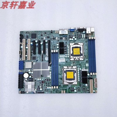 原裝超微X8DTL-6F X9DR3-F X9SCA X10DRI雙路2011針伺服器主板