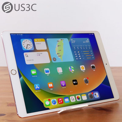 【US3C-板橋店】【一元起標】公司貨 Apple iPad Pro 10.5吋 64G WiFi 玫瑰金 平板電腦 指紋辨識 1200萬畫素 二手平板