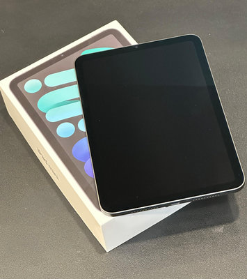 iPad mini 6 太空灰 @ Wifi 64G 附原廠聰穎雙面夾