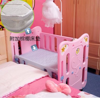 現貨 可愛新款新生兒床 可移動嬰兒寶寶床 書桌幼兒床 多功能變裝書桌嬰兒床（免運費）
