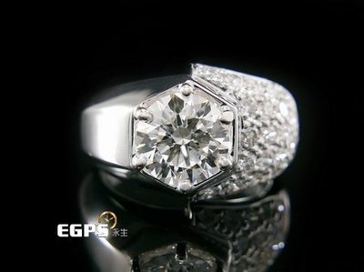 【永久流當品】《EGPS》天然真鑽 主石 1.11CT 鑽石戒指 白K金 鑽戒 天然鑽石 女戒 HI4822