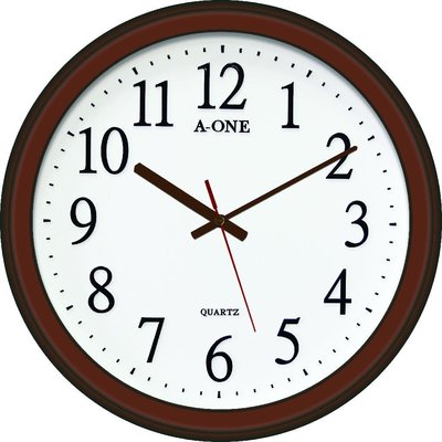 地球儀鐘錶 A-ONE 高級典雅時鐘 台灣製造 超靜音  時尚居家擺設必備 百搭【網路超低價200】TG-0572咖啡