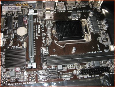 JULE 3C會社-技嘉 H110M-H H110/DDR4/六七代/HDMI/超耐久/良品/MATX 主機板