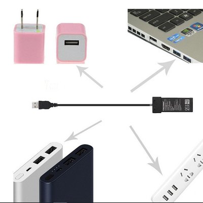 SUMEA 適用於DJI TELLO 大疆特洛無人機專用電池充電線 USB接口 單獨充電配件