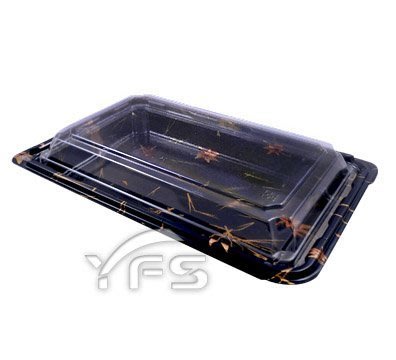 SA07壽司盒(楓葉) (外帶餐盒/水果盒/手捲盒/烏魚子/小菜/生魚片/塑膠餐盒)