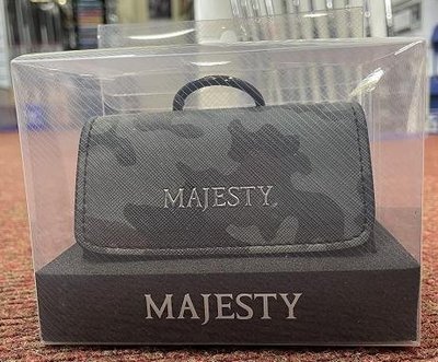 (易達高爾夫)全新原廠MAJESTY CASE 迷彩黑色 2入小球包