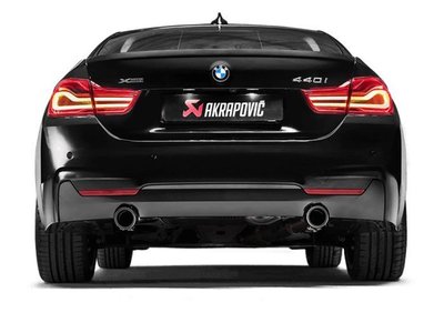 【樂駒】Akrapovic 蠍子 BMW F32 F33 F36 440i 排氣 中尾段 改裝 套件 不鏽鋼