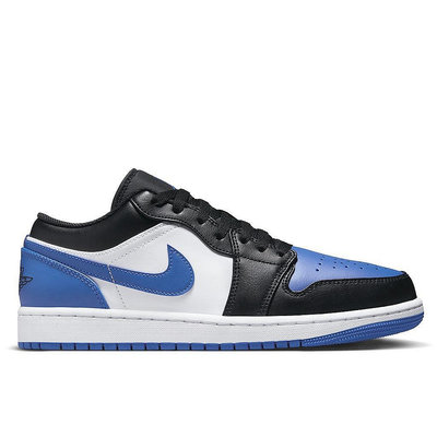 【晴沐代購】NIKE AIR JORDAN 1 LOW ROYAL TOE 黑白藍【553558-140】