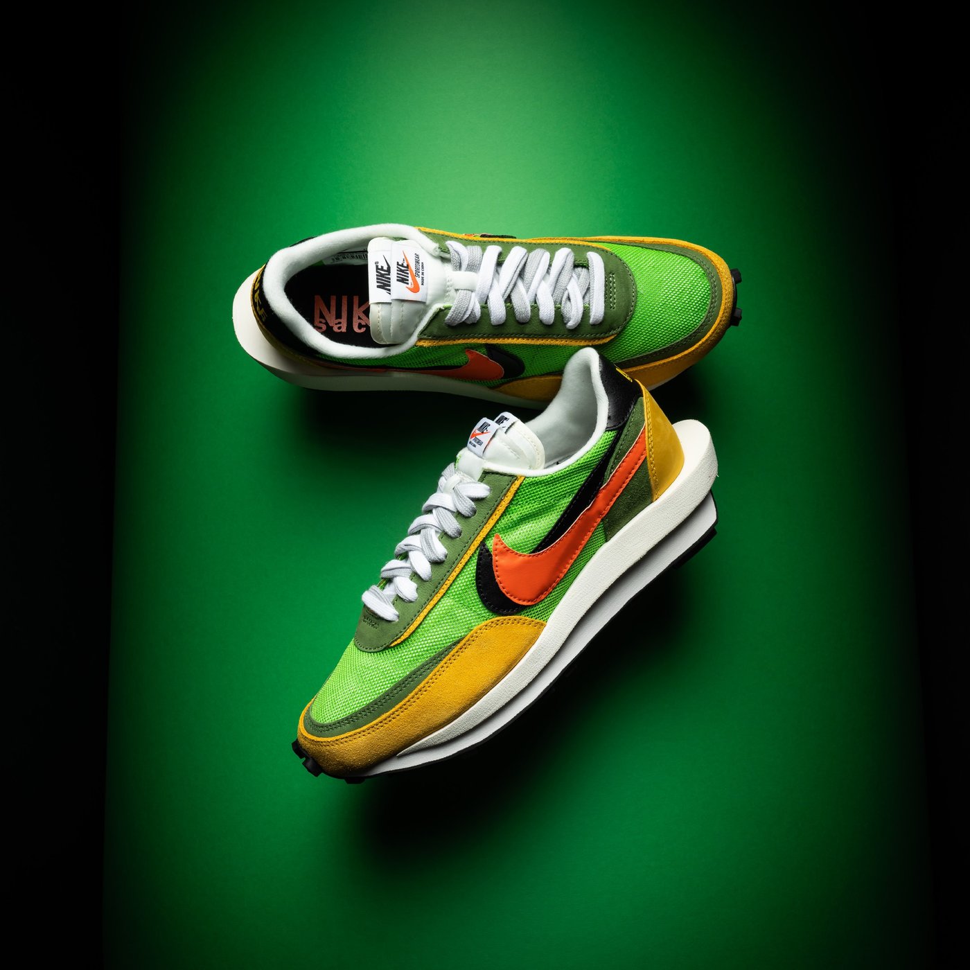 日貨代購CITY】Nike LD Waffle Sacai Green Multi BV0073-300 綠黃預購