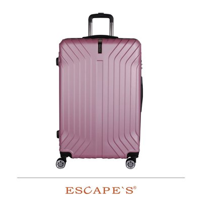 【Chu Mai】Escape's XHK005 炫風硬殼行李箱 旅行箱 拉桿箱 登機箱-玫瑰金(28吋行李箱)(免運