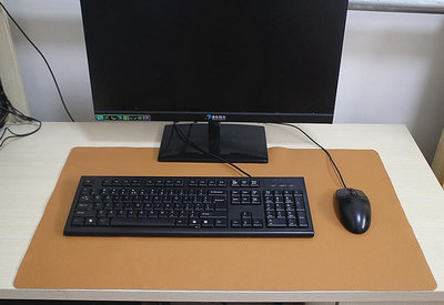 滑鼠墊頭層牛皮桌墊超大真皮鼠標墊皮質辦公寫字臺桌面墊子電腦書桌皮墊