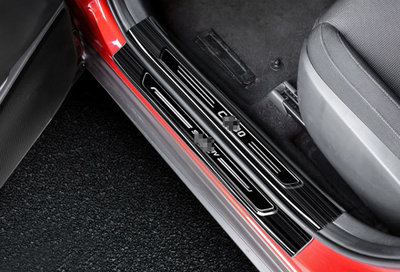 歐力車飾~馬自達 MAZDA 20-23年 CX30 CX-30 迎賓踏板 內門踏板 不鏽鋼 黑鈦款 內+外 8片組