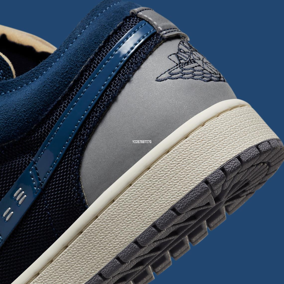 Nike Air Jordan 1 Low Craft Obsidian 藍黑色男鞋DR8867-400 | Yahoo