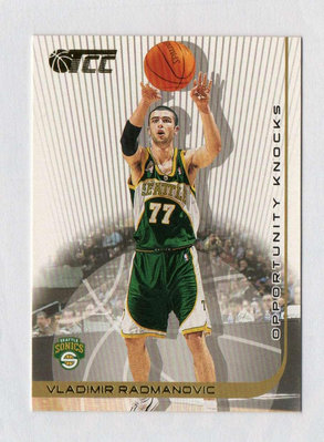 [NBA]2001-02 Topps TCC #138 Vladimir Radmanovic  RC 新人卡