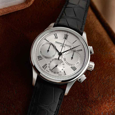 【時光鐘錶公司】CONSTANT 瑞士 康斯登錶 FC-760MC4H6 自製機芯返馳式計時腕錶 機械錶