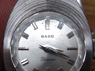 絕版骨董經典RADO瑞士雷達精緻手上鍊機械錶非CHANEL義大利製USA美國製格紋Hermes CD LV元起標